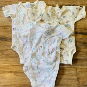 Vintage Newborn Onesies